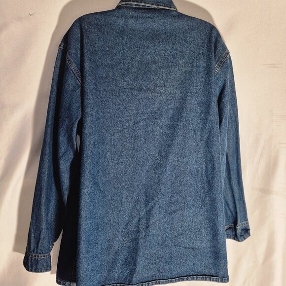 Michelle Louise Vintage Denim Jacket w/ embroidery in size XL - Picture 7 of 16